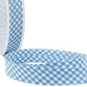 Large Gingham Bias Binding Tape – 20mm & 30mm – Giddy Square