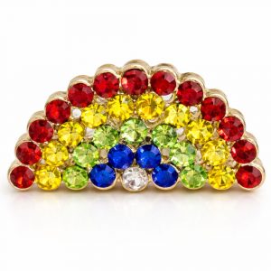 Rainbow Shank Button – 15mm