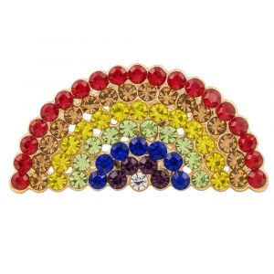 Rainbow Shank Button – 20mm