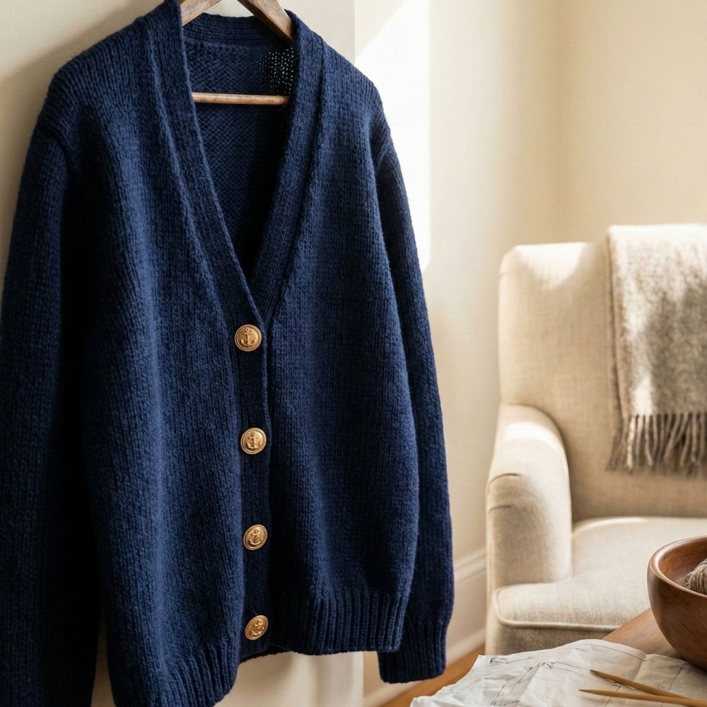 Gold Anchor Metallic Shank Buttons – 15mm - Image 7