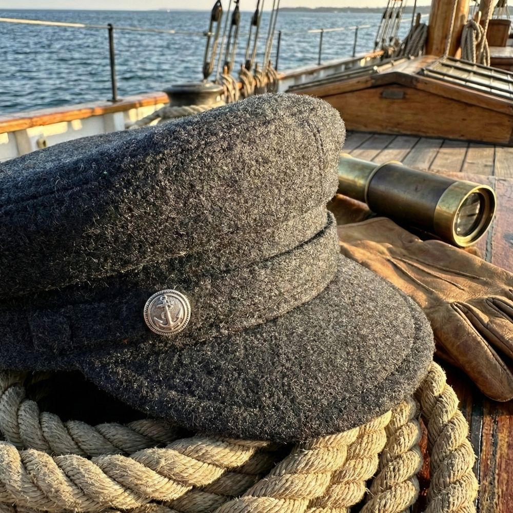 Silver Anchor Metallic Shank Buttons – 15mm - Image 6