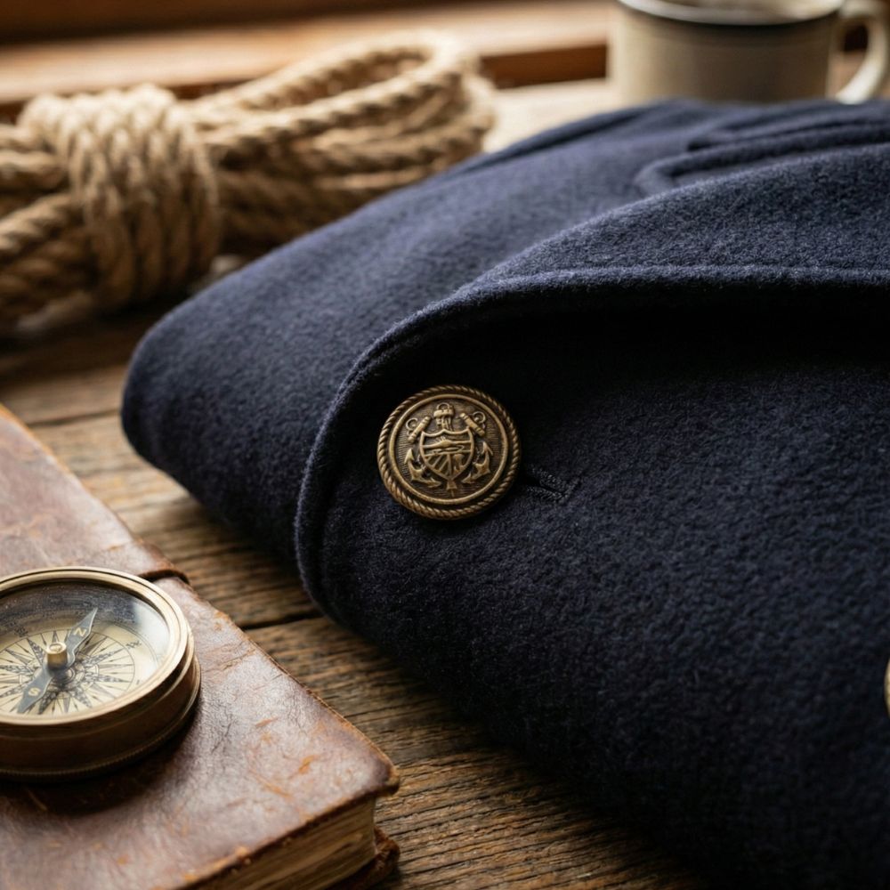 Gold Crest Emblem Metal Shank Buttons – 15mm - Image 2