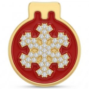 Bauble Festive Shank Button – 24mm