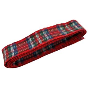Tartan Ribbon – Royal Stewart – Giddy Square