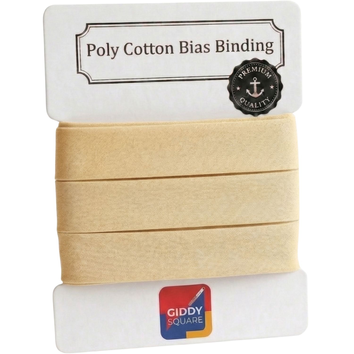 Plain Polycotton Bias Binding Tape 25mm – Giddy Square - Image 3